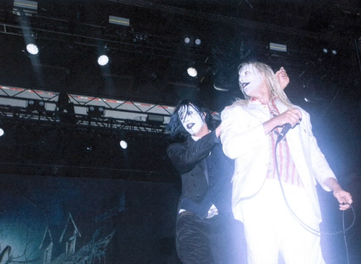The Garden performing at One Strange Night in Orange County.